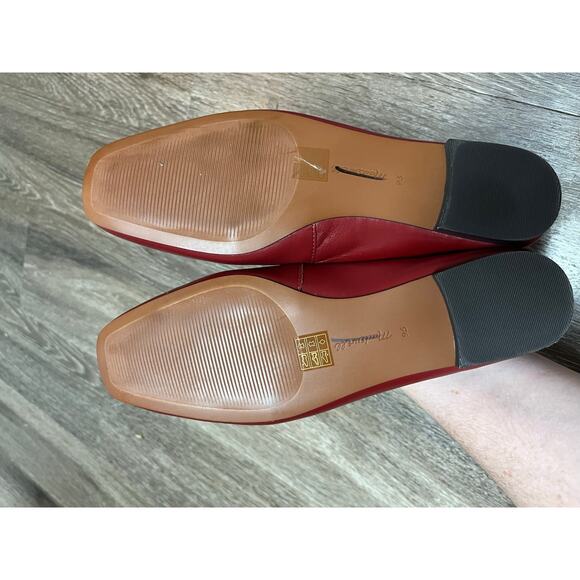 MADEWELL The Mylie Ballet Flat in Wild Cranberry Leather Size 9.5 NWOB - Picture 9 of 9